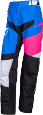Pantaloni Snowmobil Non-Insulated Dama Race Spec Electric Blue Lemonade/Knockout Pink
