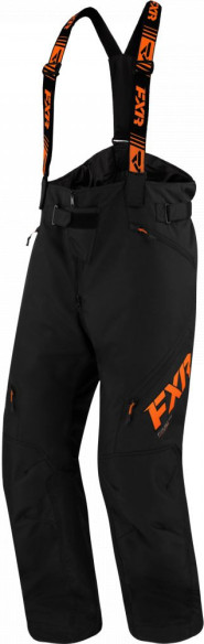 Pantaloni Snowmobil Clutch FX Pant Black/Orange