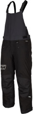 Pantaloni Snowmobil Insulated Klimate Bib Black/Metallic Silver
