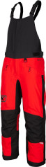 Pantaloni Snowmobil Insulated Klimate Bib Tall Fiery Red/Black
