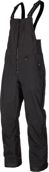 Pantaloni Snowmobil Non-Insulated Storm Bib Black/Asphalt