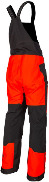 Pantaloni Snowmobil Non-Insulated Storm Bib Fiery Red/Black