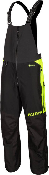 Pantaloni Snowmobil Non-Insulated Tomahawk Bib Black/Hi-Vis