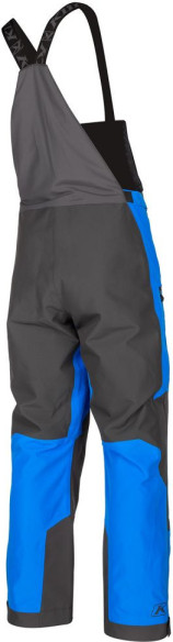 Pantaloni Snowmobil Non-Insulated Tomahawk Bib Electric Blue Lemonade/Asphalt