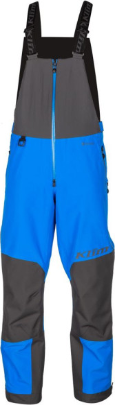 Pantaloni Snowmobil Non-Insulated Tomahawk Bib Electric Blue Lemonade/Asphalt