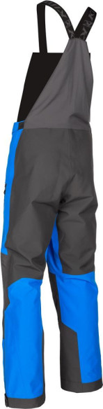 Pantaloni Snowmobil Non-Insulated Tomahawk Bib Electric Blue Lemonade/Asphalt