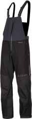 Pantaloni Snowmobil Non-Insulated Tomahawk Bib Tall Black/Metallic Black