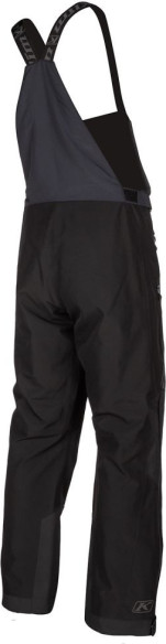 Pantaloni Snowmobil Non-Insulated Tomahawk Bib Tall Black/Metallic Black