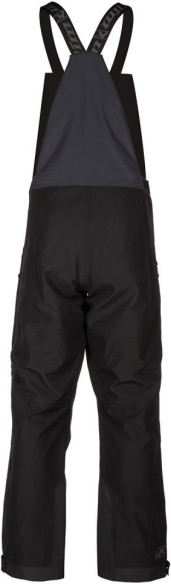 Pantaloni Snowmobil Non-Insulated Tomahawk Bib Tall Black/Metallic Black