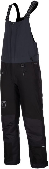 Pantaloni Snowmobil Insulated Klimate Bib Black/Asphalt 25