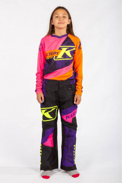 Pantaloni Snowmobil Copii Revolt Non-Insulated Heliotrope/Knockout Pink
