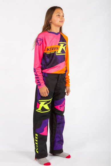 Pantaloni Snowmobil Copii Revolt Non-Insulated Heliotrope/Knockout Pink