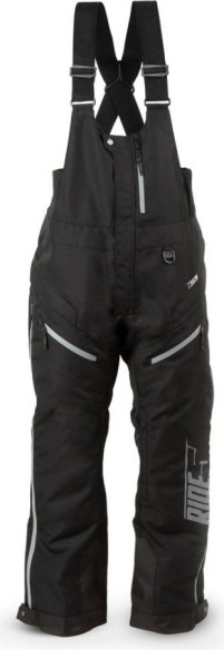 Pantaloni Snowmobil Bib Insulated Dama Range Black