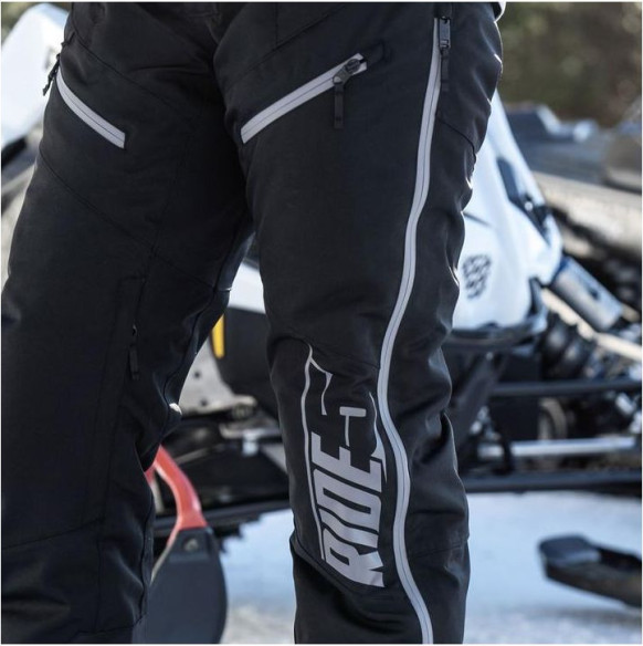 Pantaloni Snowmobil Bib Insulated Dama Range Black