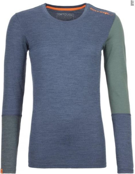 Bluza Corp Dama 185 Merino Rock N Wool Night Blue Blend