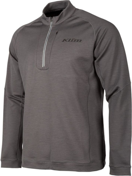 Bluza Corp Mid Layer Teton Merino Wool 1/4 Zip Asphalt