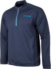 Bluza Corp Mid Layer Teton Merino Wool 1/4 Zip Navy Blue