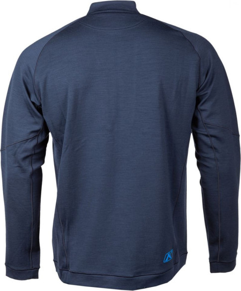 Bluza Corp Mid Layer Teton Merino Wool 1/4 Zip Navy Blue