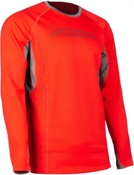 Bluza Base Layer Snowmobil Aggressor 3.0 High Risk Red/Castlerock Gray