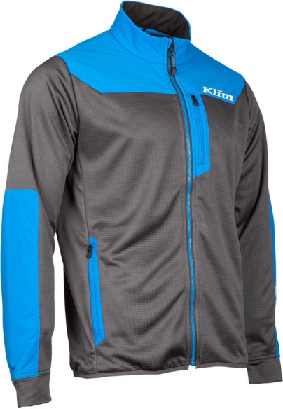 Geaca Mid Layer Snowmobil Alloy Electric Blue Lemonade/Asphalt