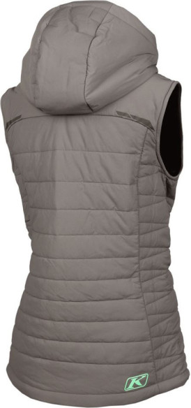 Vesta Mid Layer Snowmobil Dama Arise Castlerock Gray/Wintermint