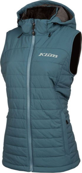 Vesta Mid Layer Snowmobil Dama Arise Petrol/Monument Gray