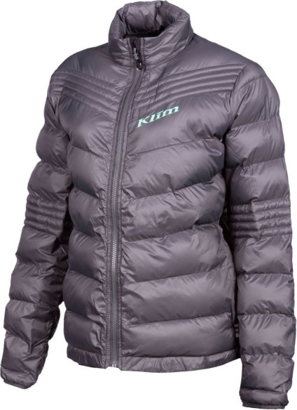 Geaca Mid Layer Snowmobil Dama Flux Asphalt/Wintermint