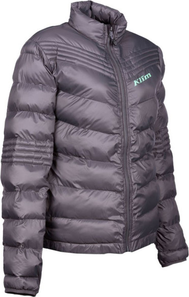 Geaca Mid Layer Snowmobil Dama Flux Asphalt/Wintermint