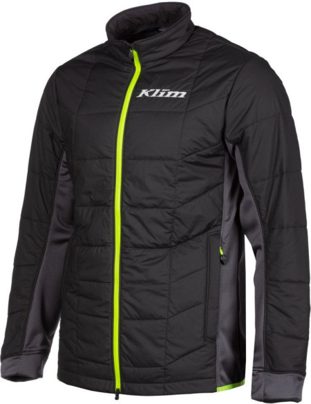Geaca Mid Layer Snowmobil Override Alloy Black/Hi-Vis