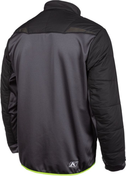 Geaca Mid Layer Snowmobil Override Alloy Black/Hi-Vis
