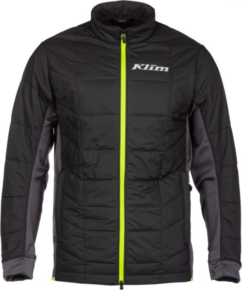 Geaca Mid Layer Snowmobil Override Alloy Black/Hi-Vis