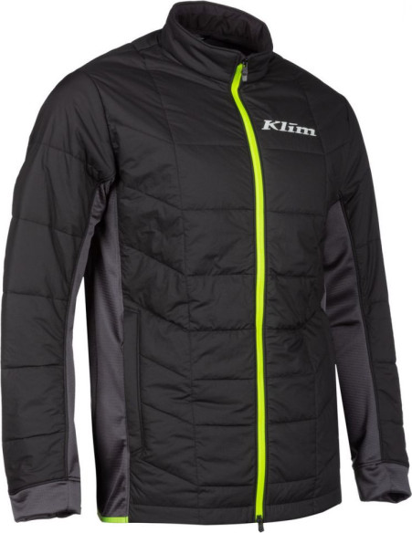 Geaca Mid Layer Snowmobil Override Alloy Black/Hi-Vis