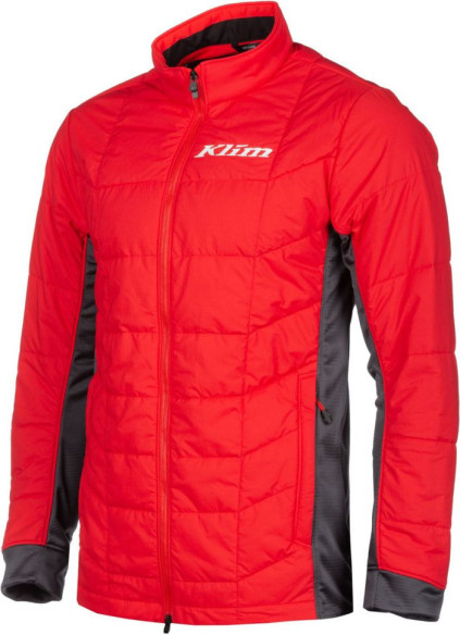 Geaca Mid Layer Snowmobil Override Alloy High Risk Red/Asphalt