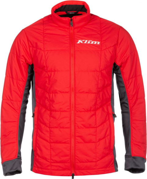 Geaca Mid Layer Snowmobil Override Alloy High Risk Red/Asphalt