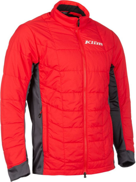 Geaca Mid Layer Snowmobil Override Alloy High Risk Red/Asphalt
