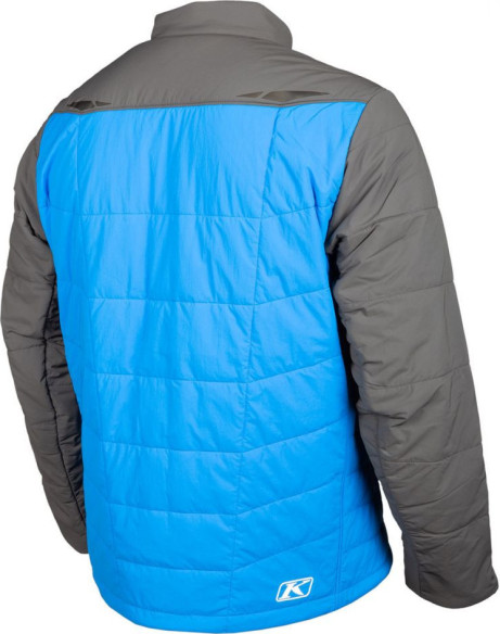 Geaca Mid Layer Snowmobil Override Asphalt/Electric Blue Lemonade