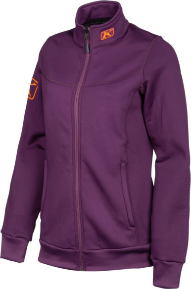 Geaca Mid Layer Snowmobil Dama Sundance Deep Purple/Strike Orange