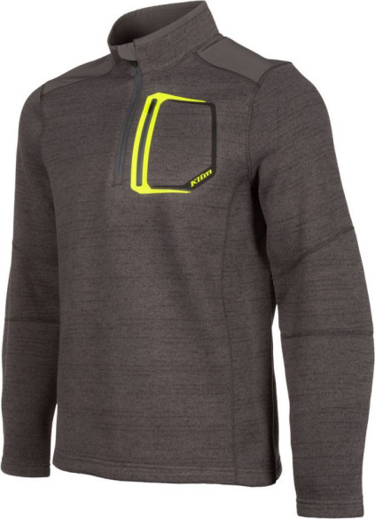 Pulover Mid Layer Snowmobil Yukon Asphalt/Hi-Vis