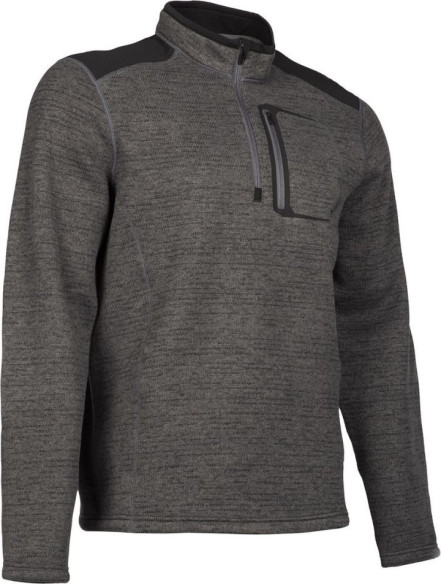 Pulover Mid Layer Snowmobil Yukon Black