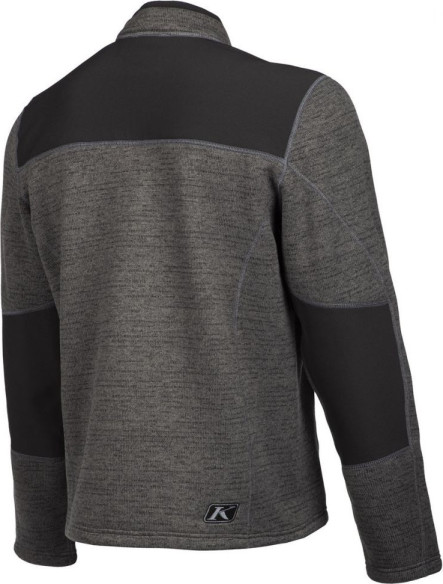 Pulover Mid Layer Snowmobil Yukon Black
