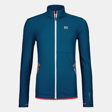 Bluza Snowmobil Dama Mid Layer Petrol Blue