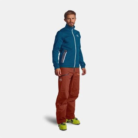 Bluza Snowmobil Mid Layer Petrol Blue