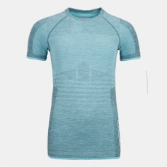 Bluza Snowmobil Dama Base Layer 230 Competition Short Sleeve Ice Waterfall