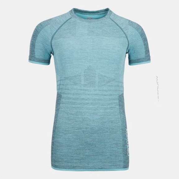 Bluza Snowmobil Dama Base Layer 230 Competition Short Sleeve Ice Waterfall