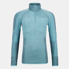 Bluza Snowmobil Dama Base Layer 230 Competition Zip Neck Ice Waterfall