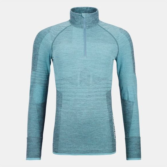 Bluza Snowmobil Dama Base Layer 230 Competition Zip Neck Ice Waterfall