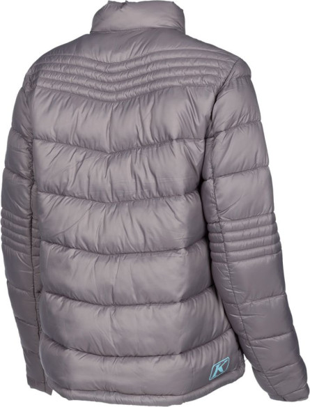 Geaca Mid Layer Snowmobil Insulated Dama Flux Castlerock/Crystal Blue