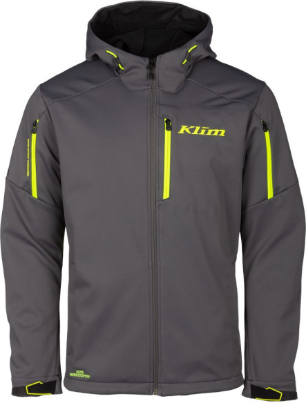 Geaca Mid Layer Snowmobil Non-Insulated Inversion Asphalt/Hi-Vis