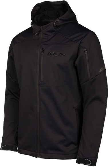 Geaca Mid Layer Snowmobil Non-Insulated Inversion Black/Metallic Black