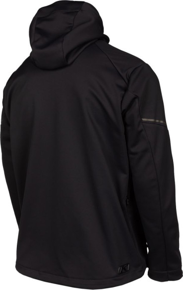 Geaca Mid Layer Snowmobil Non-Insulated Inversion Black/Metallic Black